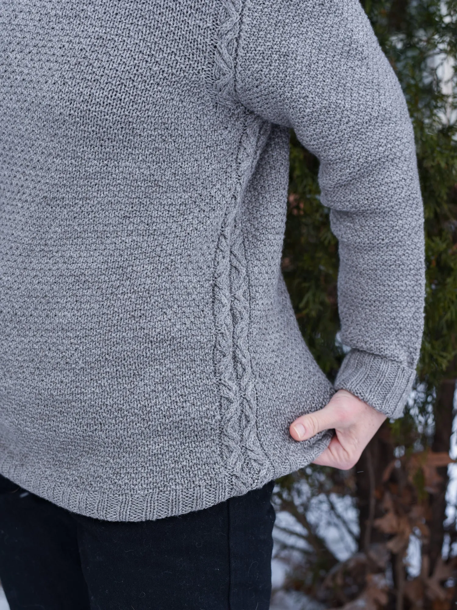 Sticks and Stones Pullover <br/><small>knitting pattern</small>