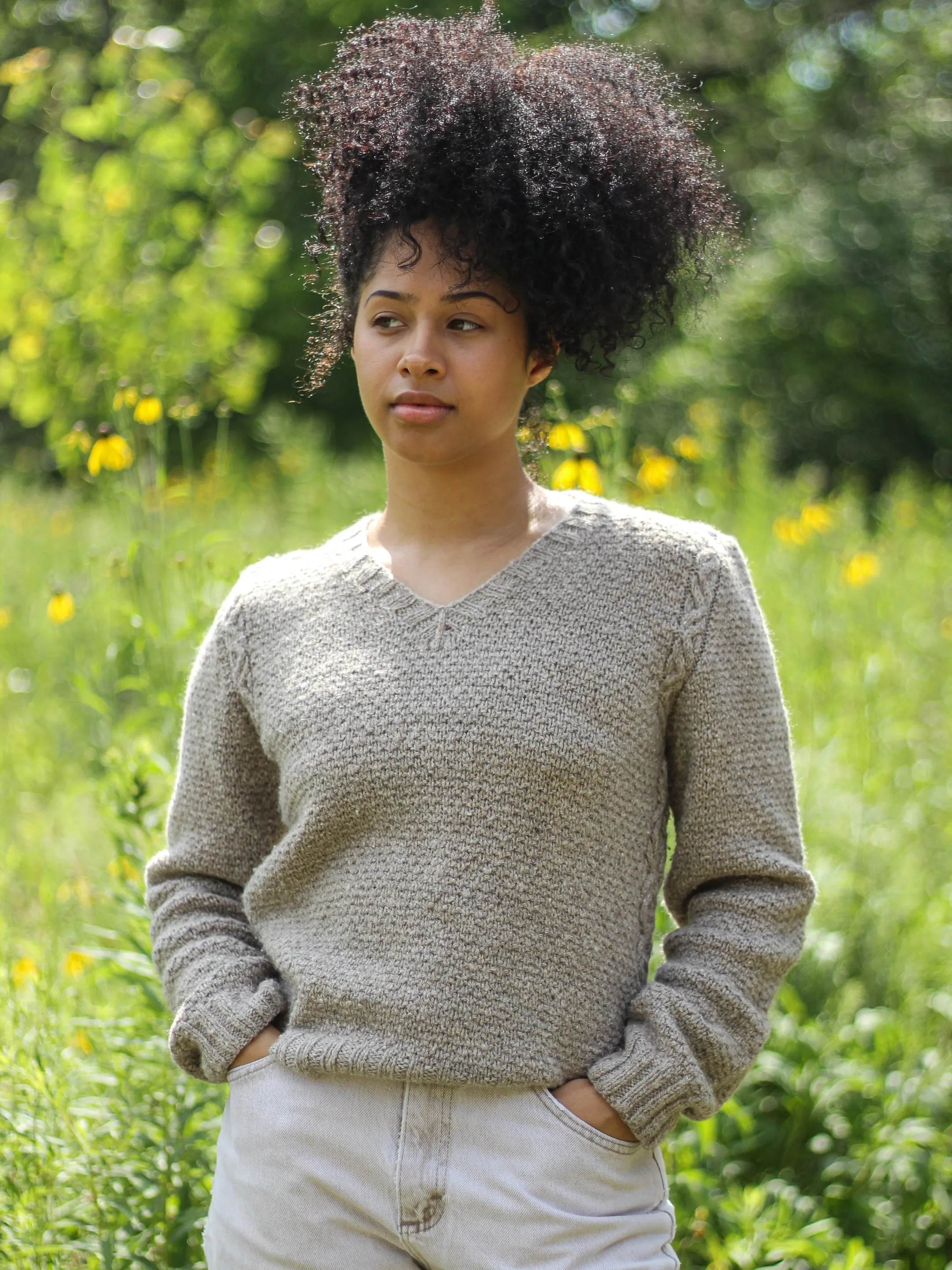 Sticks and Stones Pullover <br/><small>knitting pattern</small>