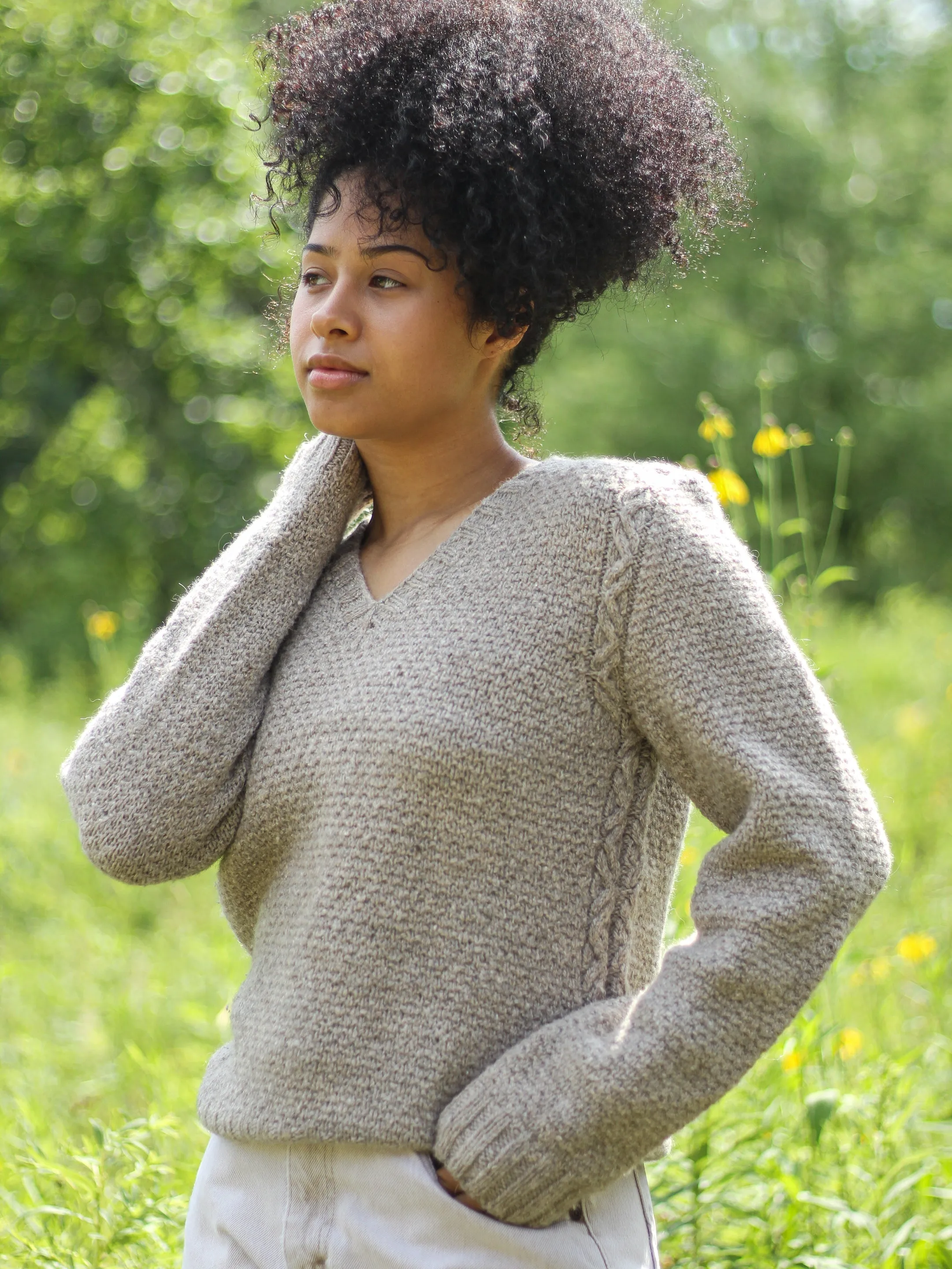 Sticks and Stones Pullover <br/><small>knitting pattern</small>