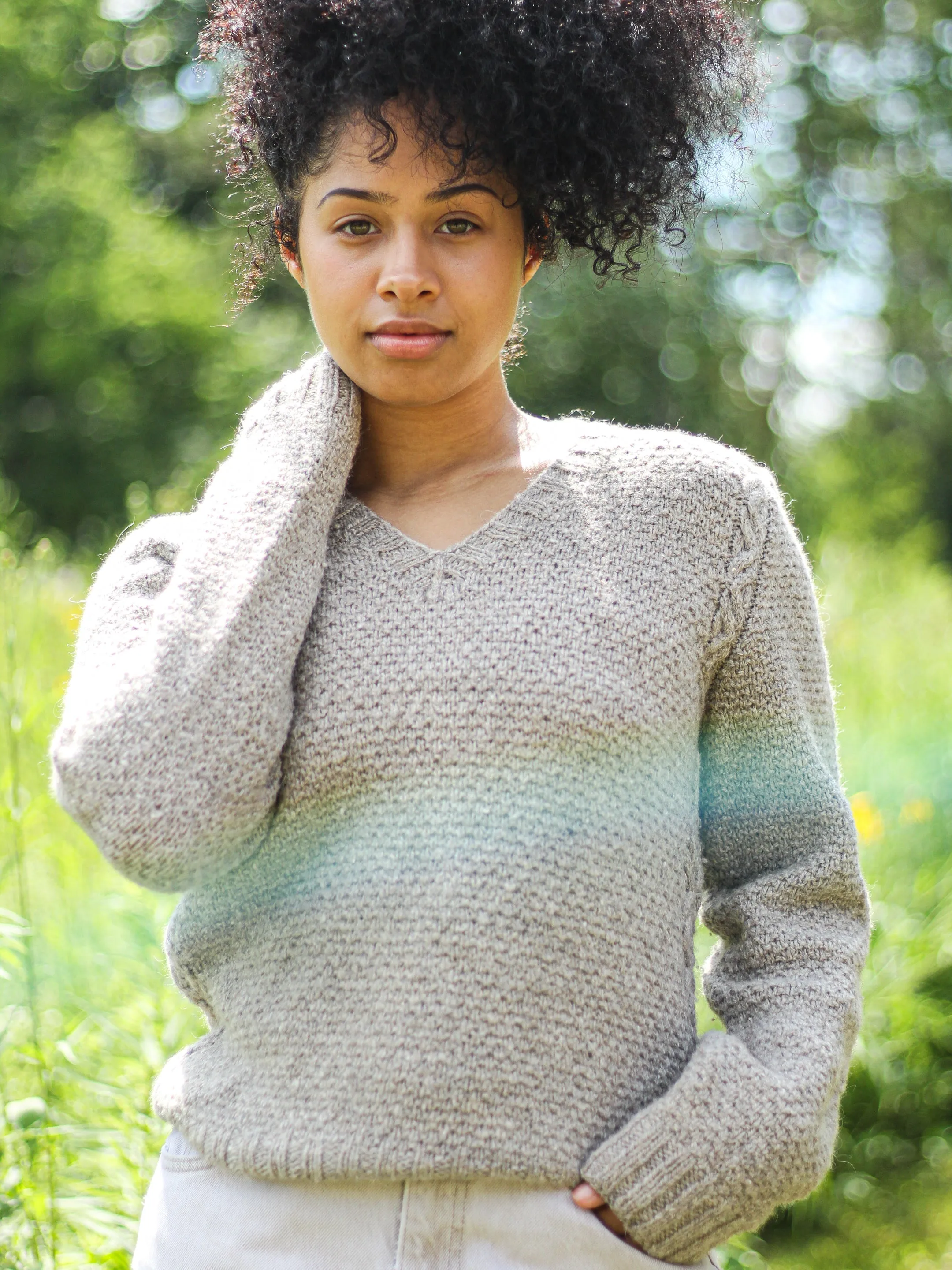 Sticks and Stones Pullover <br/><small>knitting pattern</small>