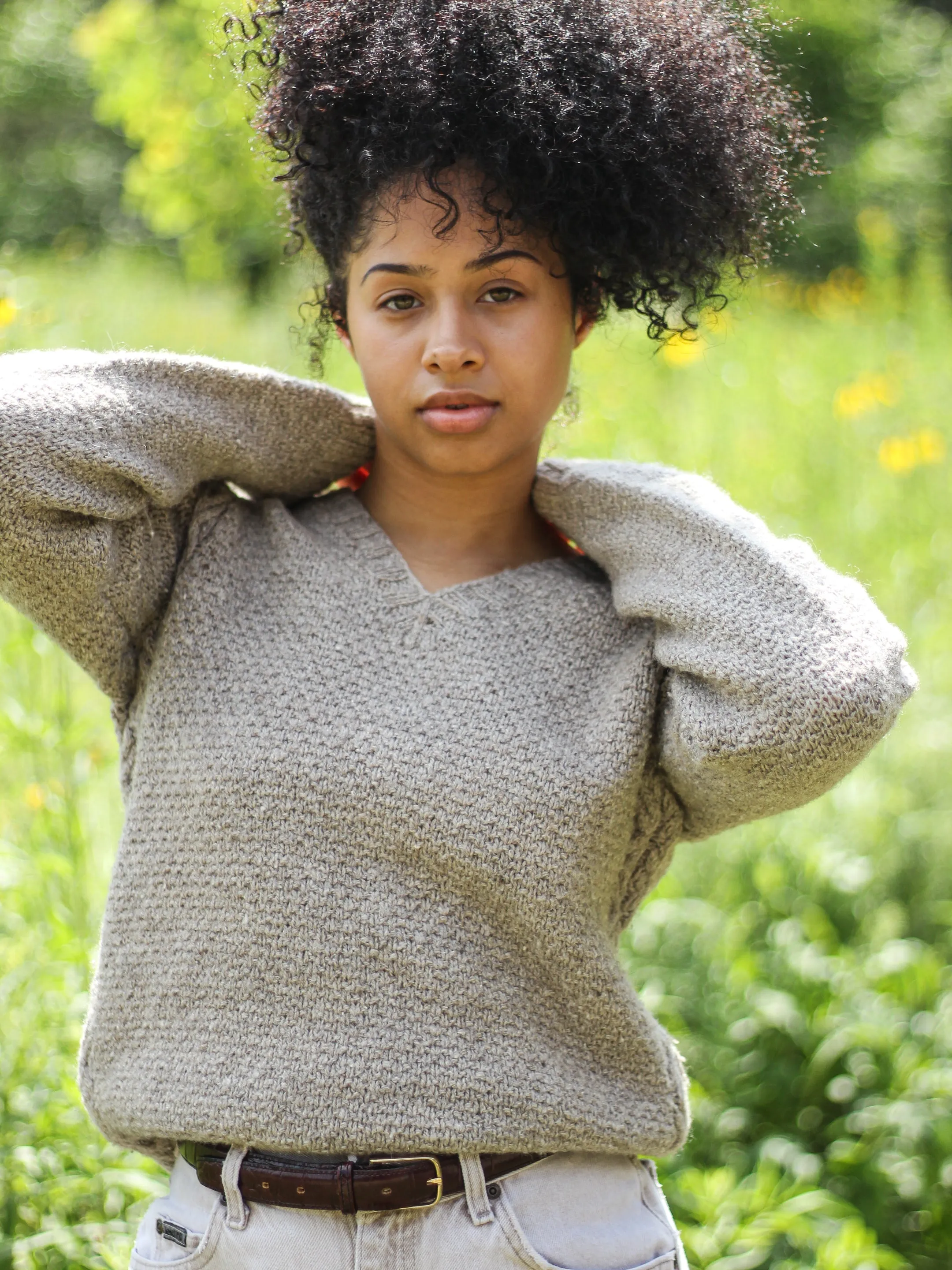 Sticks and Stones Pullover <br/><small>knitting pattern</small>