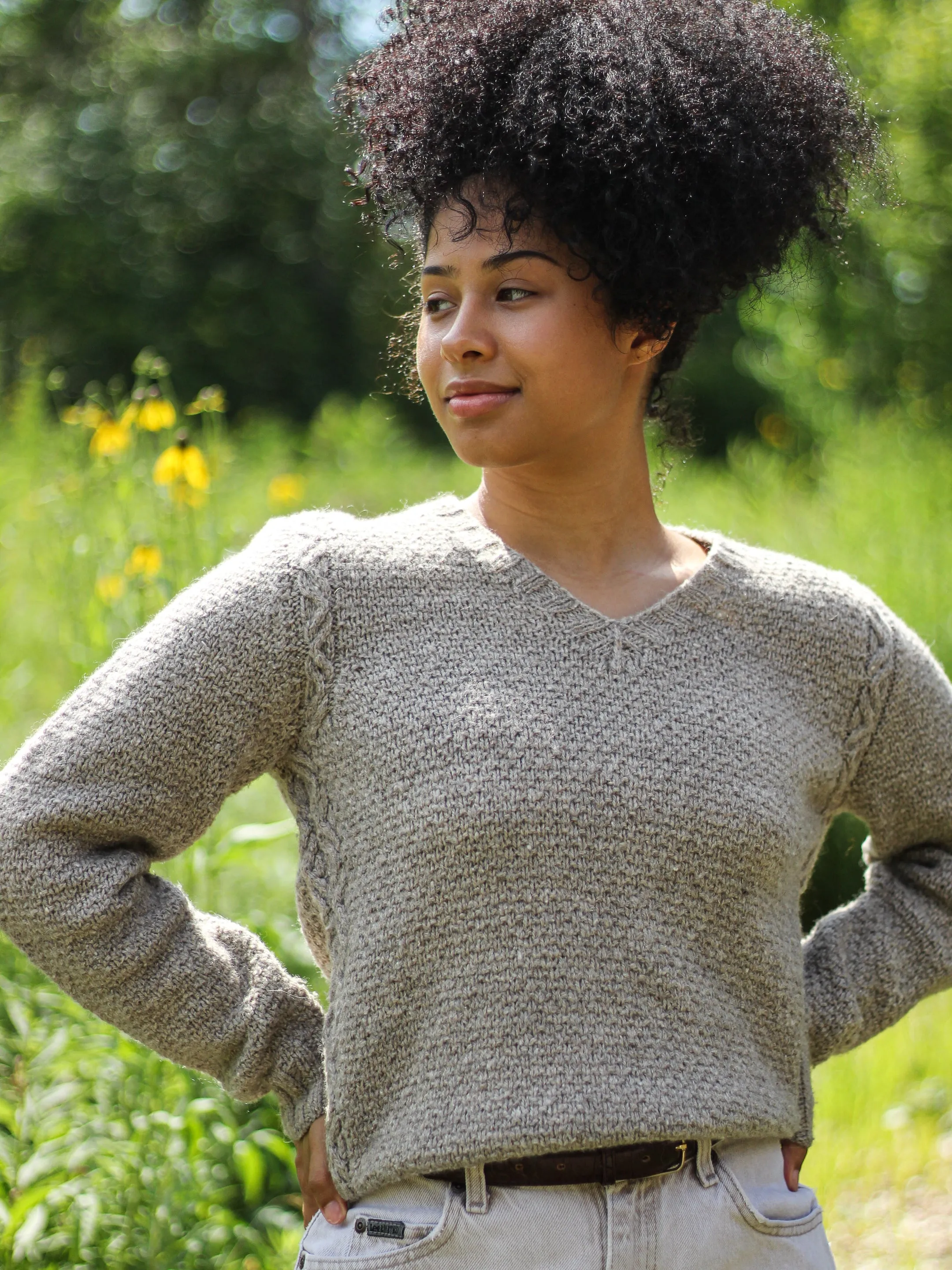 Sticks and Stones Pullover <br/><small>knitting pattern</small>