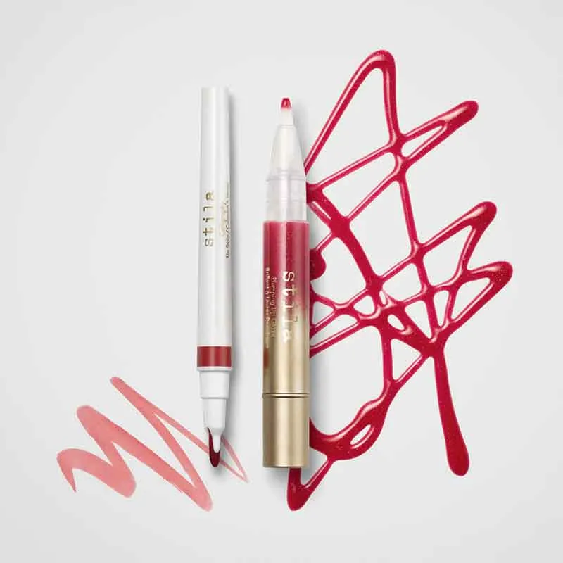 Stila Shine & Define Red Lip Duo Gift Set