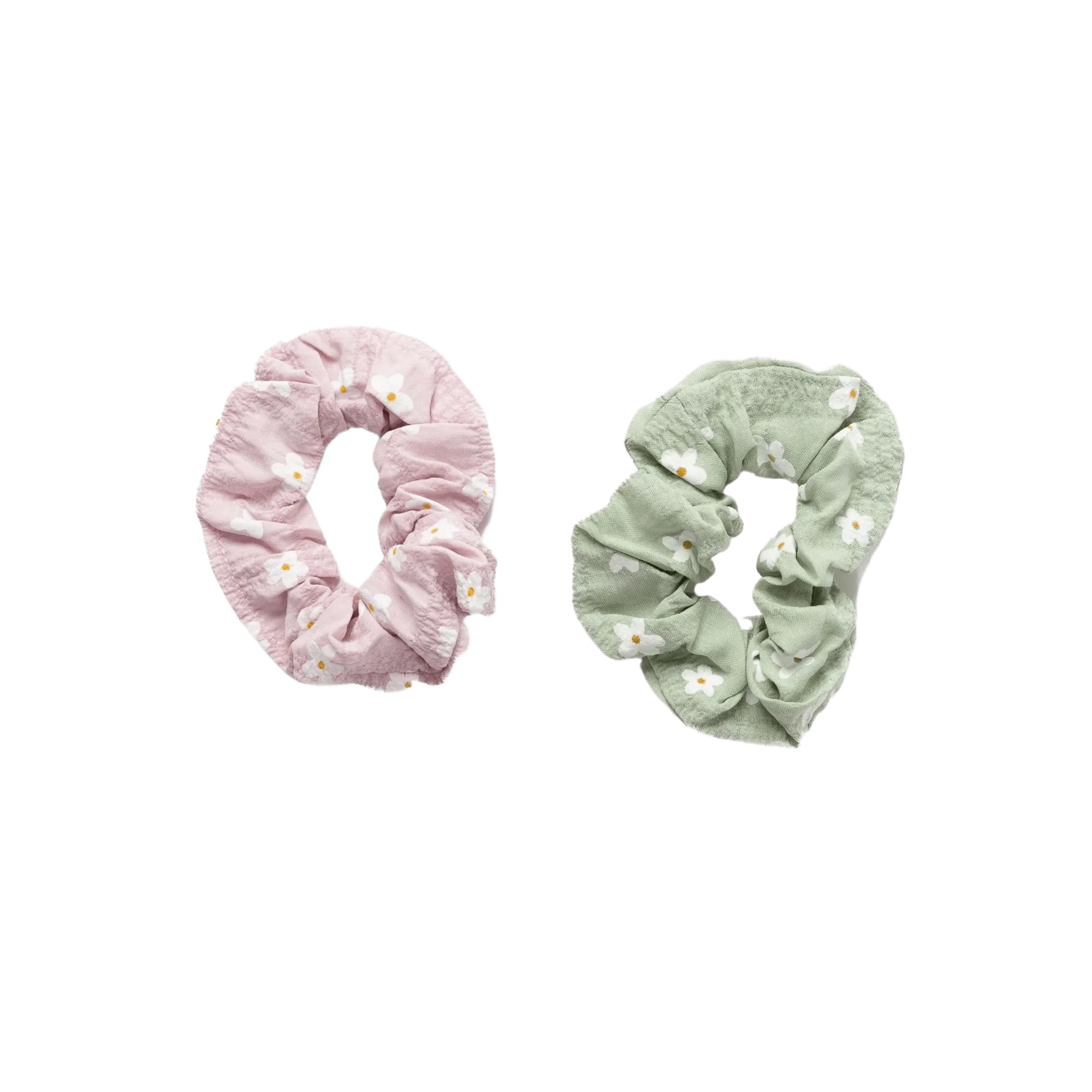 Stilen Daisy Scrunchie Set - Lilac & Sage