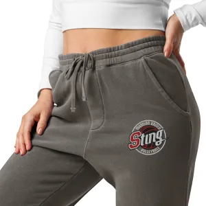 Sting United Embroidered Pigment-Dyed Sweatpants