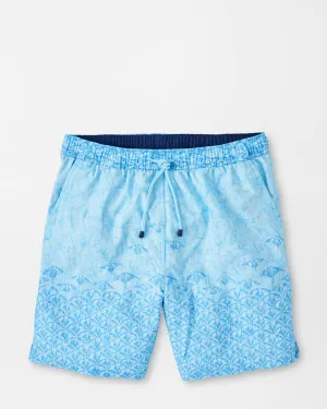 STINGRAY SCATTER SWIM TRUNK - BETA BLUE