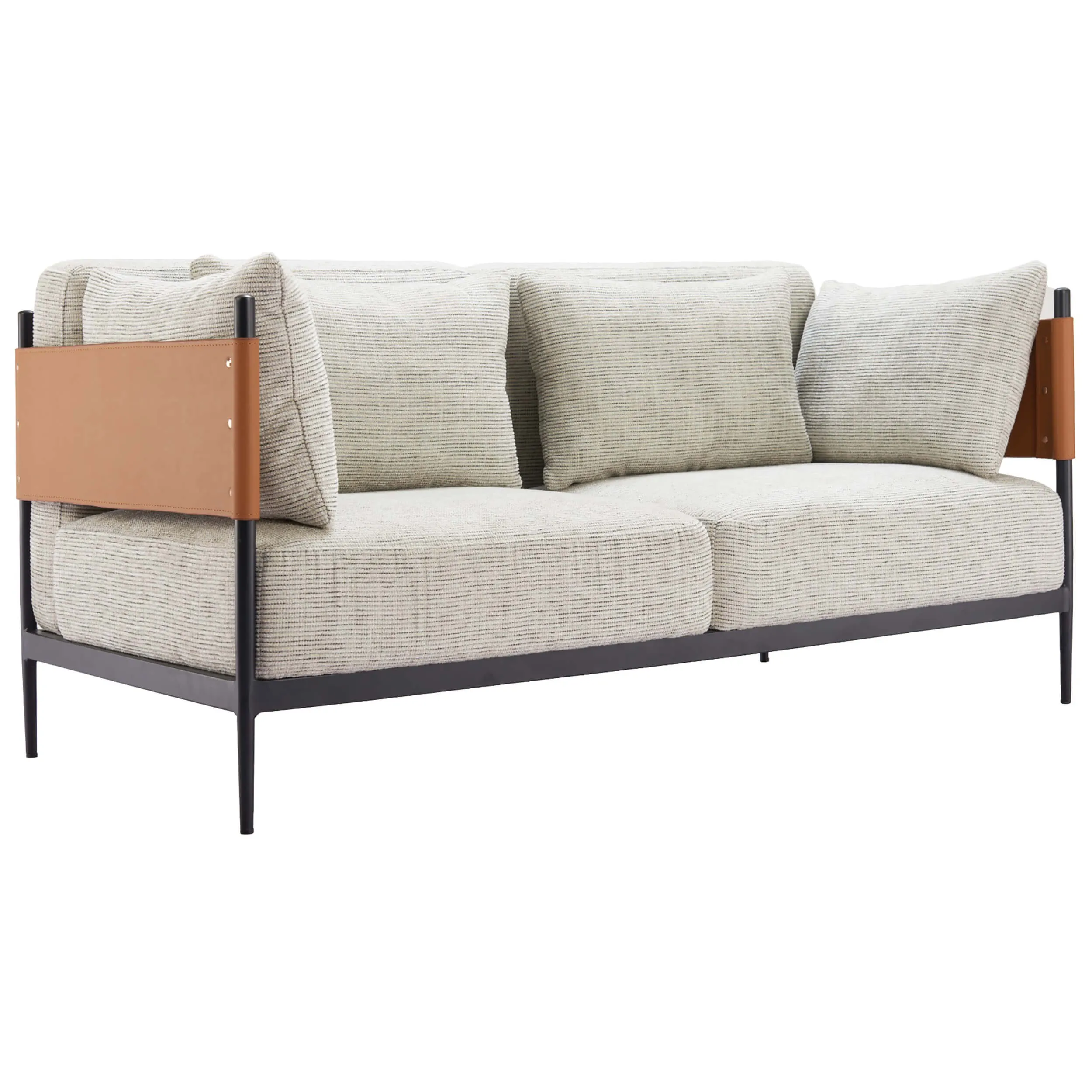 Stirbe Loveseat, Gray