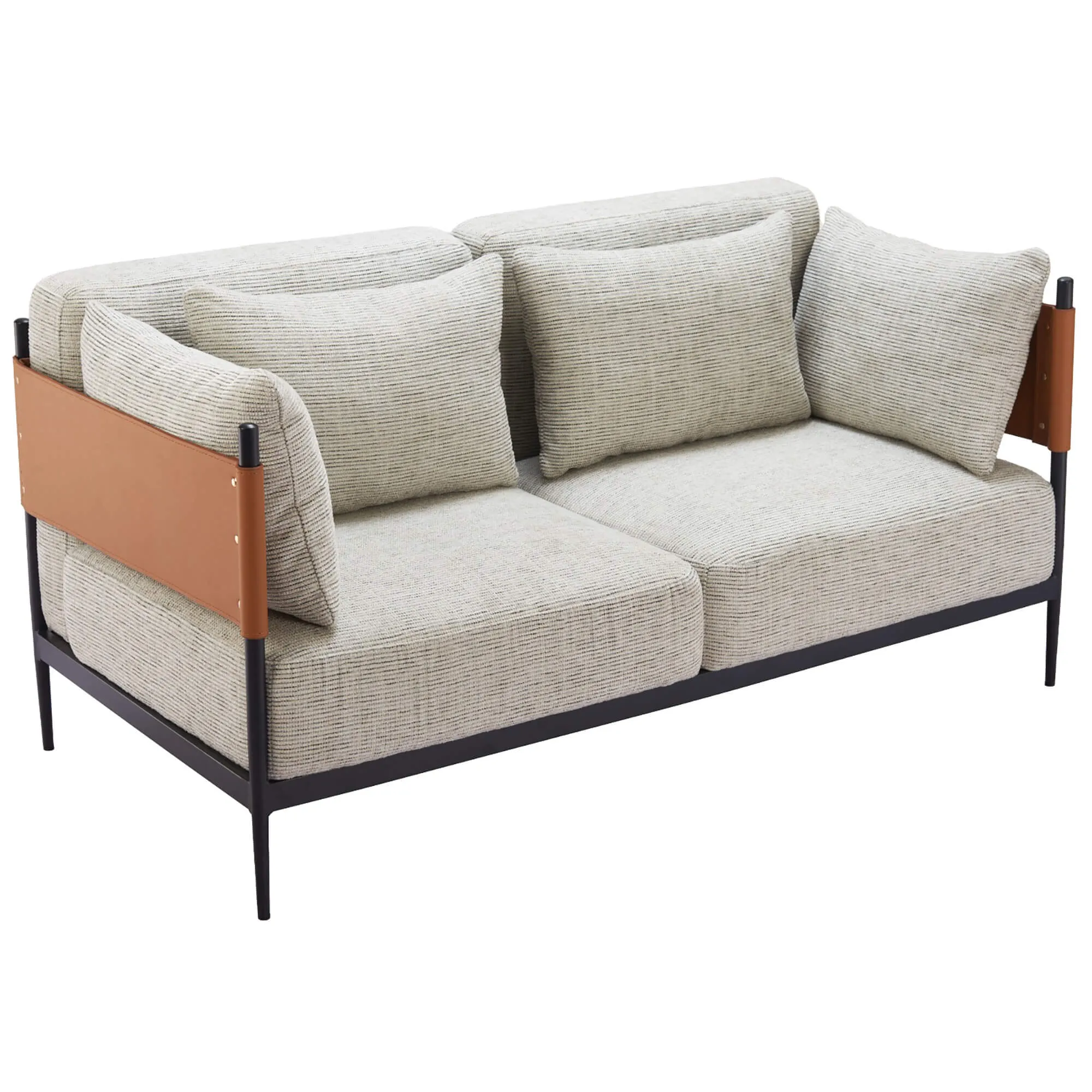 Stirbe Loveseat, Gray