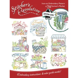 Stitcher's Revolution Iron-On Transfers Farmer's Market*