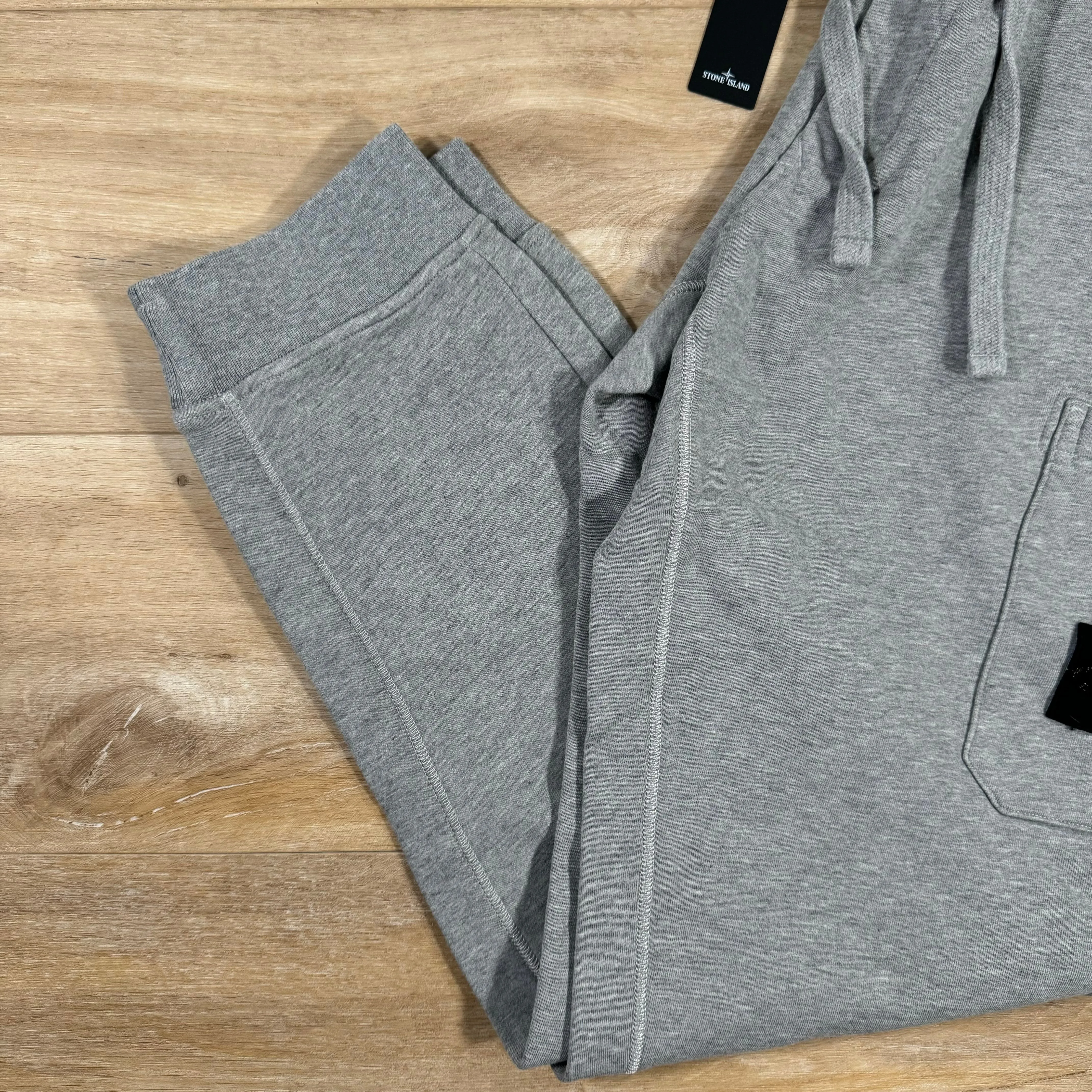 Stone Island Slim Fit Cargo Sweatpants in Grey