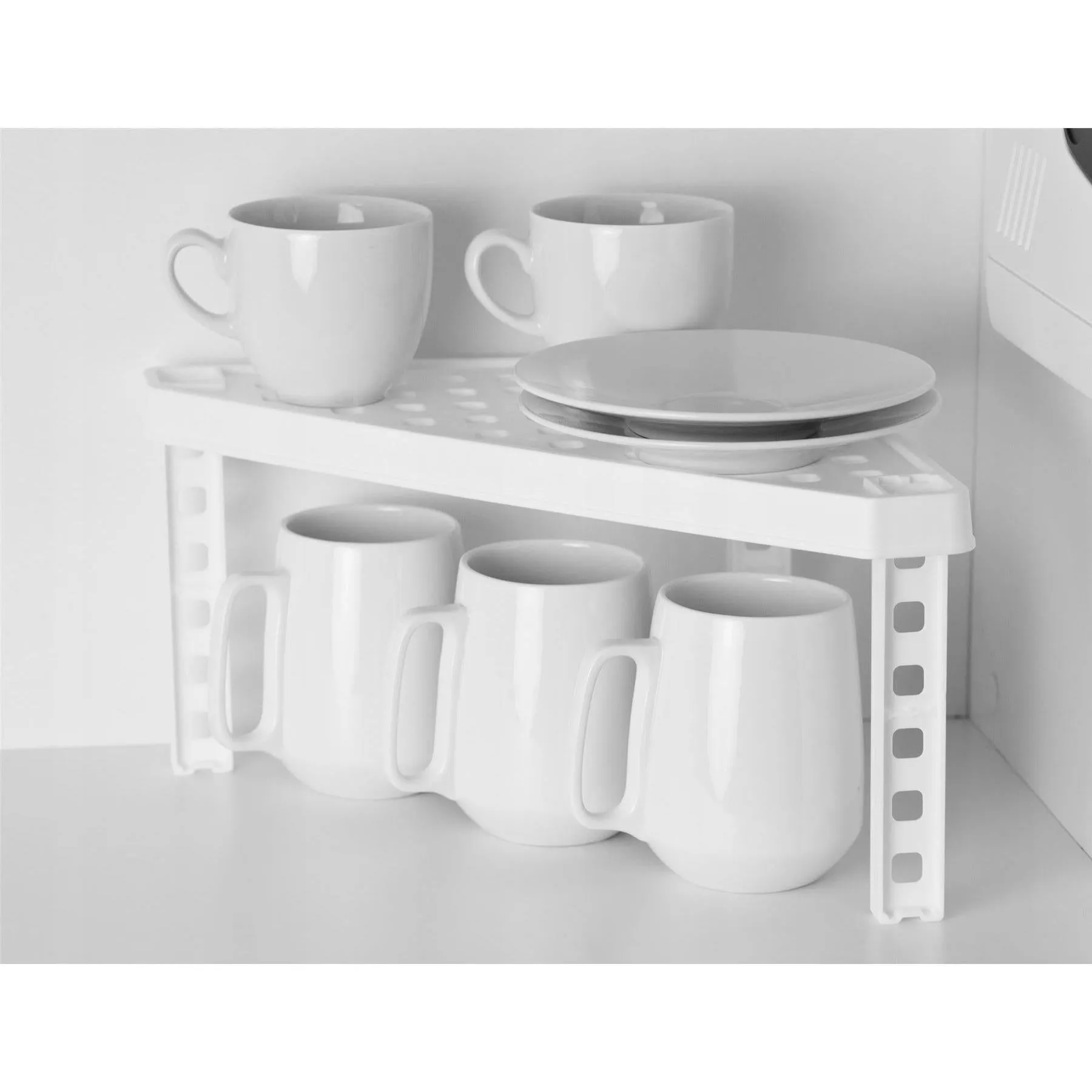 Storage Stackable Corner Shelf