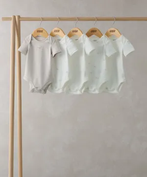 Stork Bodysuits (Set of 5)