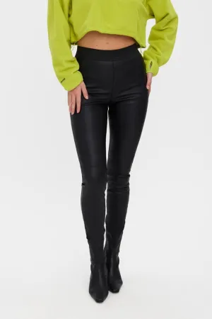 Storm Cut Leggings - Black