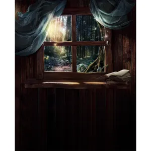 Storybook Window Printed Backdrop