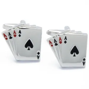 Straight Flush Cufflinks