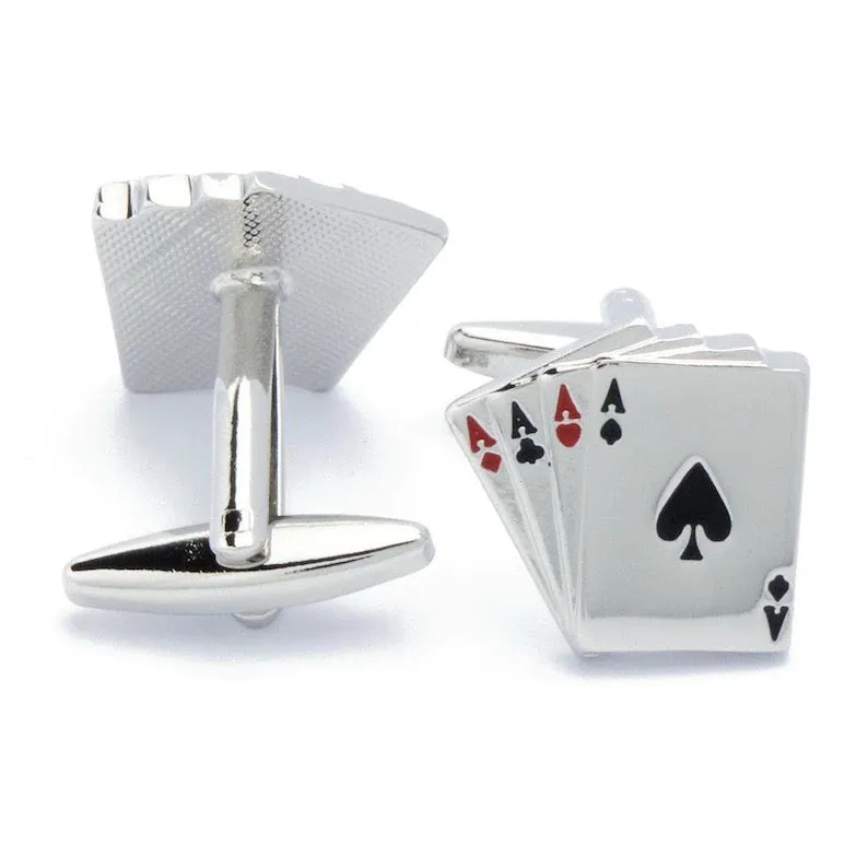 Straight Flush Cufflinks