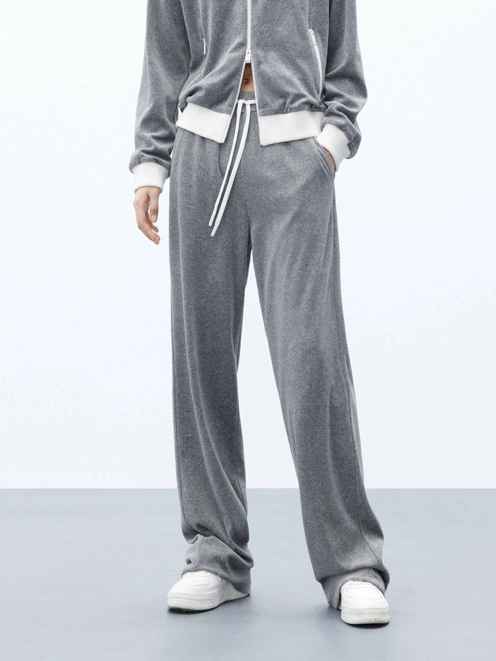 Straight Leg Drawstring Pants