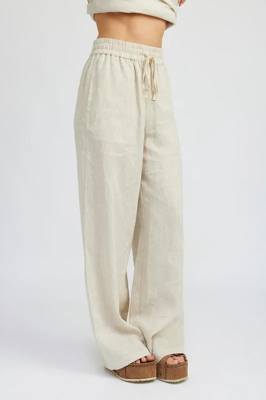 STRAIGHT LEG LOUNGE PANTS