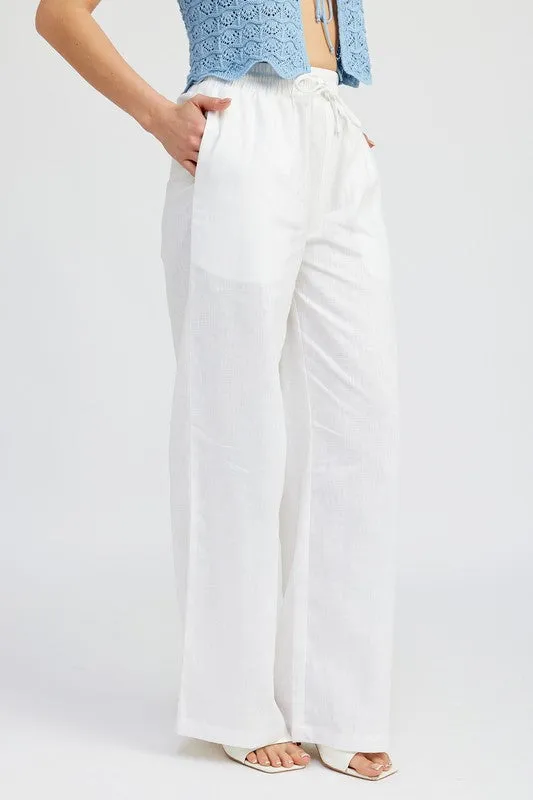 STRAIGHT LEG LOUNGE PANTS