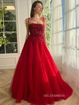 Strapless Beautiful Long Prom Dress Sequins Long Evening Dresses sea065