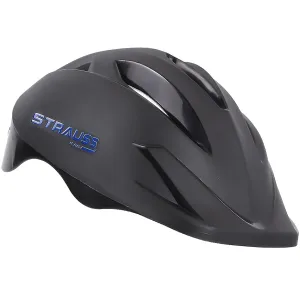 STRAUSS Orion Cycling Helmet Adjustable Multi Utility Sports Helmet For Cycling, Skating And Skateboarding Light Weight With Superior Ventilation Ideal For Adults And Kids, (Black Matte), Small