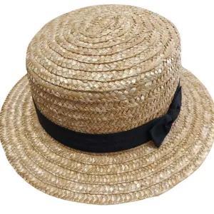 Straw School Hat