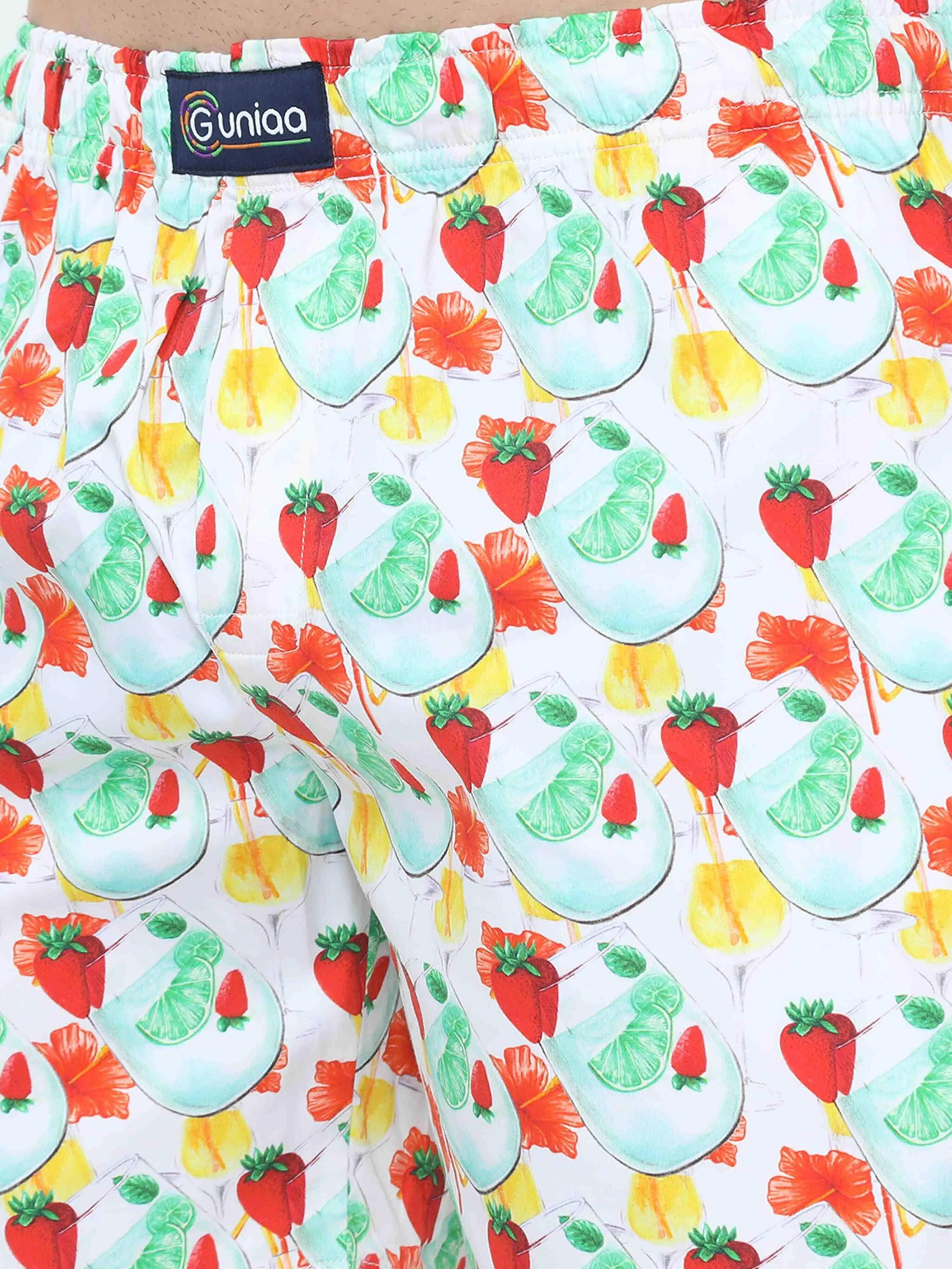 Strawberry Digital Printed Men's Boxer