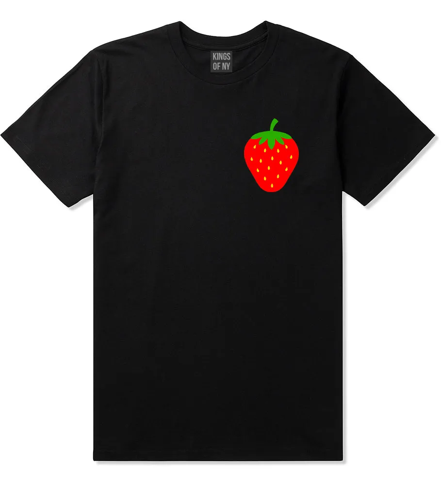 Strawberry Fruit Chest Mens T-Shirt