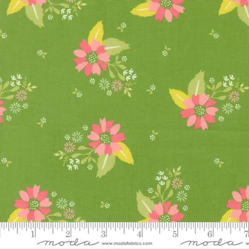 Strawberry Lemonade fabric Fresh Grass 37671 20 by Sherri & Chelsi