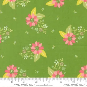 Strawberry Lemonade fabric Fresh Grass 37671 20 by Sherri & Chelsi