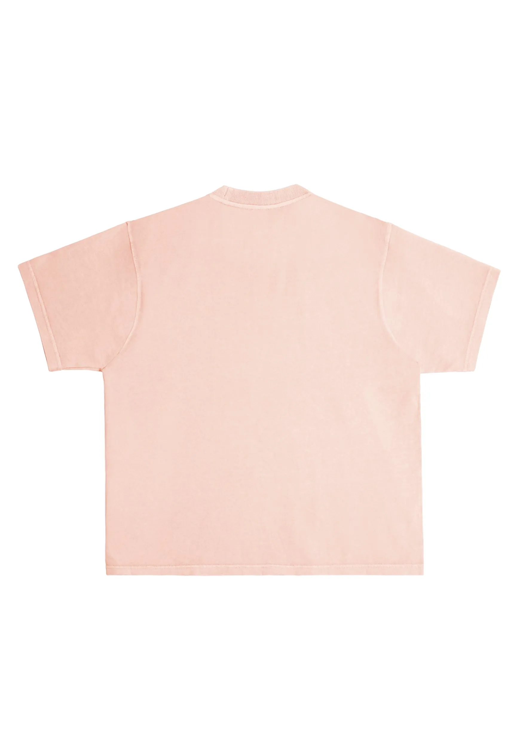 Streetwear Heavyweight Short Sleeve Tee - Salmon