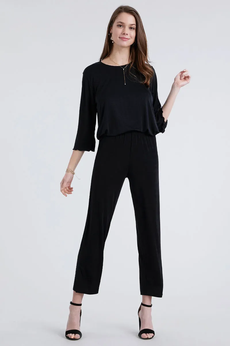 Stretch Ankle Length Pants-5001BN-ARS1