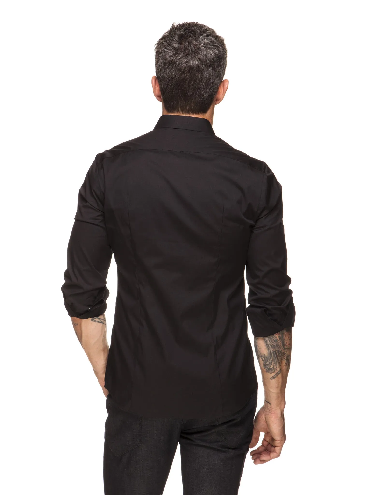 Stretch Black Shirt