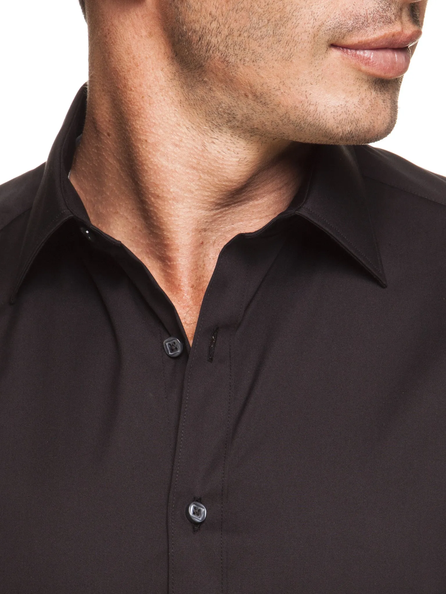 Stretch Black Shirt