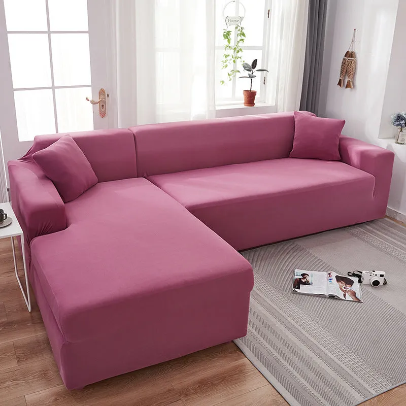 Stretch L-shaped Sectional Couch Covers