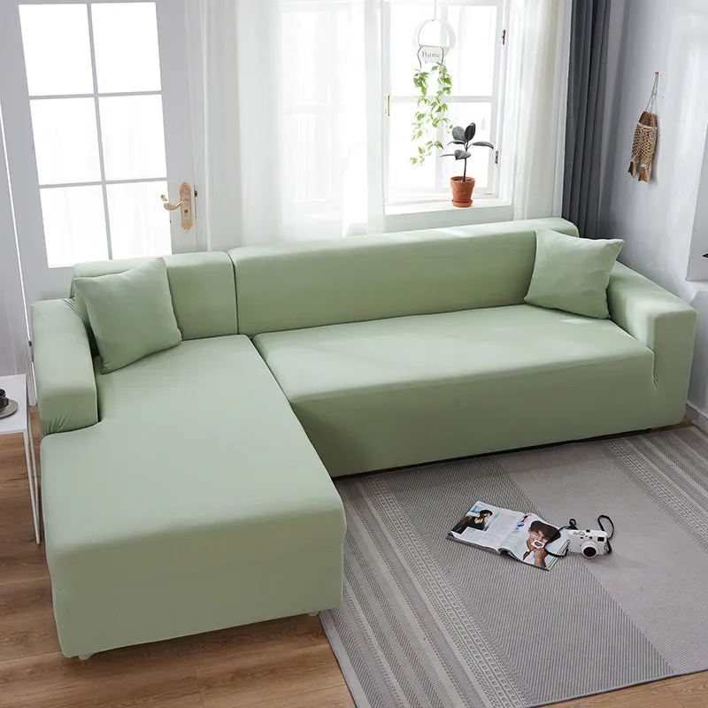 Stretch L-shaped Sectional Couch Covers