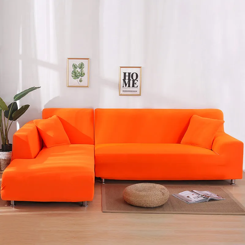 Stretch L-shaped Sectional Couch Covers