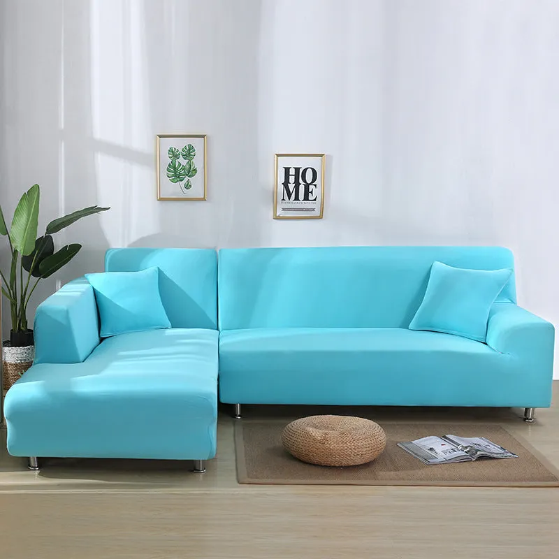 Stretch L-shaped Sectional Couch Covers