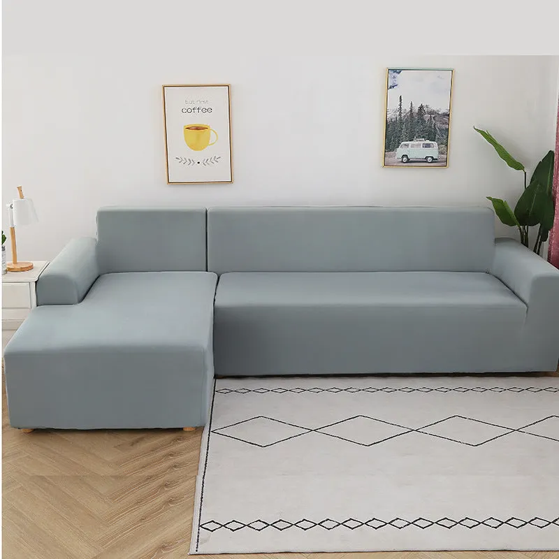 Stretch L-shaped Sectional Couch Covers