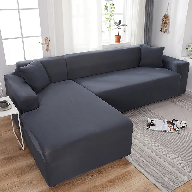 Stretch L-shaped Sectional Couch Covers