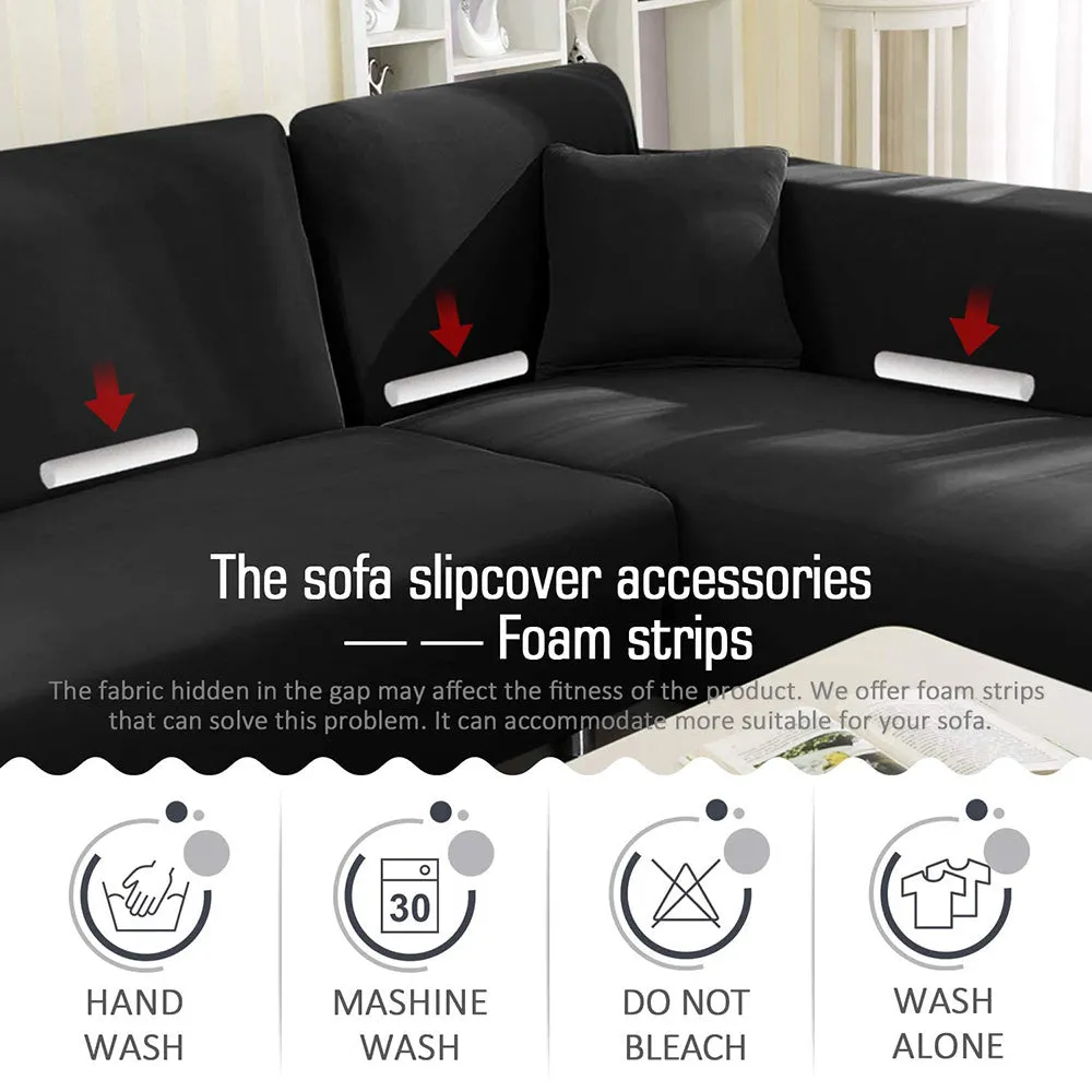 Stretch L-shaped Sectional Couch Covers