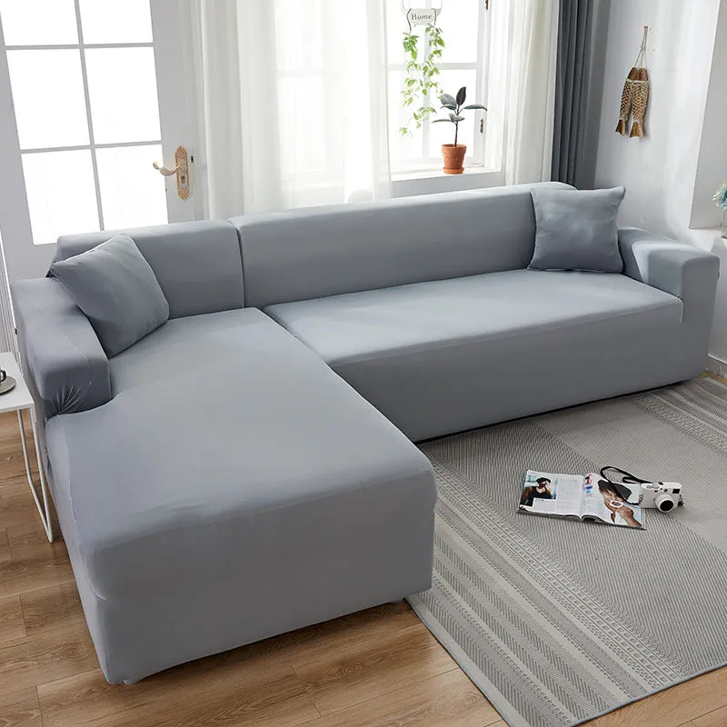 Stretch L-shaped Sectional Couch Covers