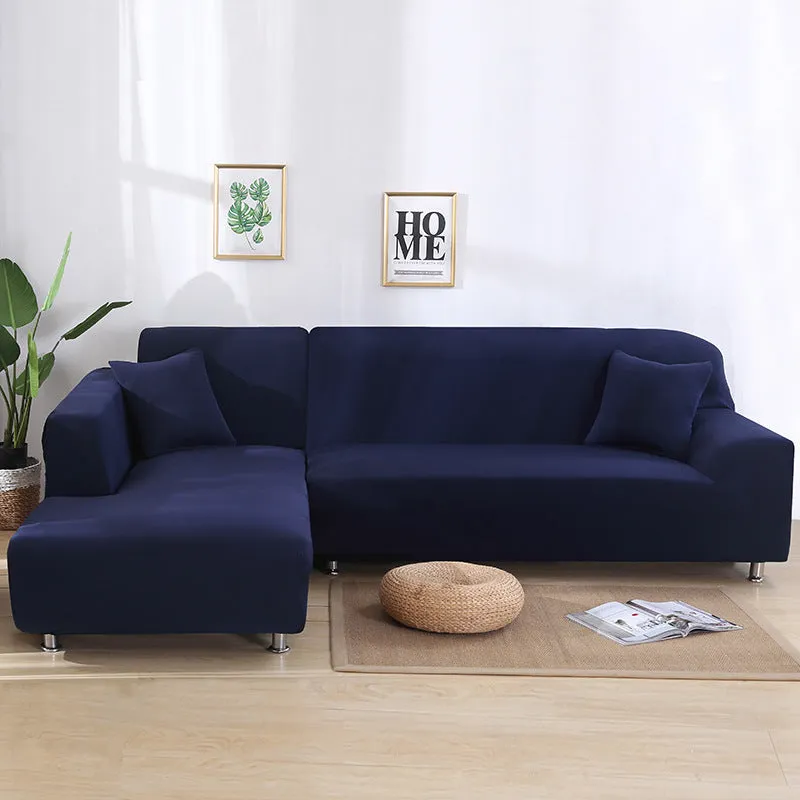 Stretch L-shaped Sectional Couch Covers