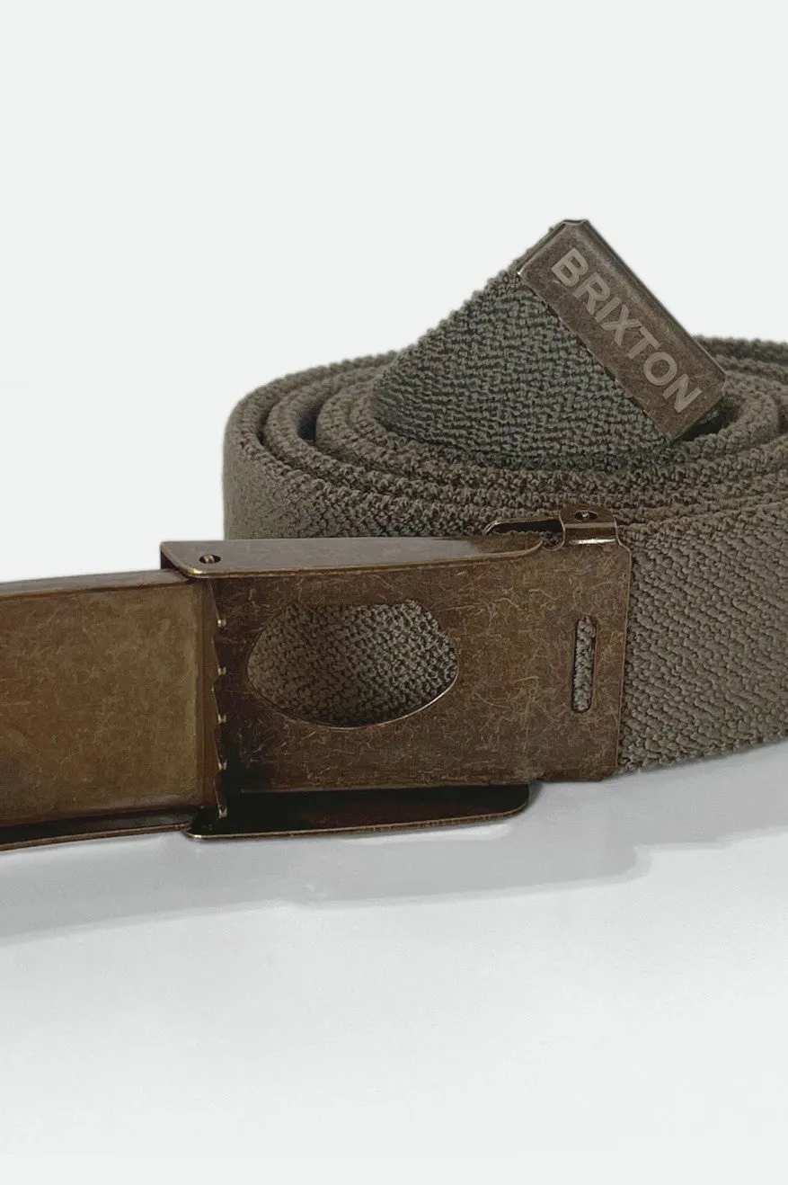 Stretch Web Belt - Olive Surplus