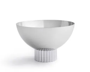 Striations Nut Bowl Silver