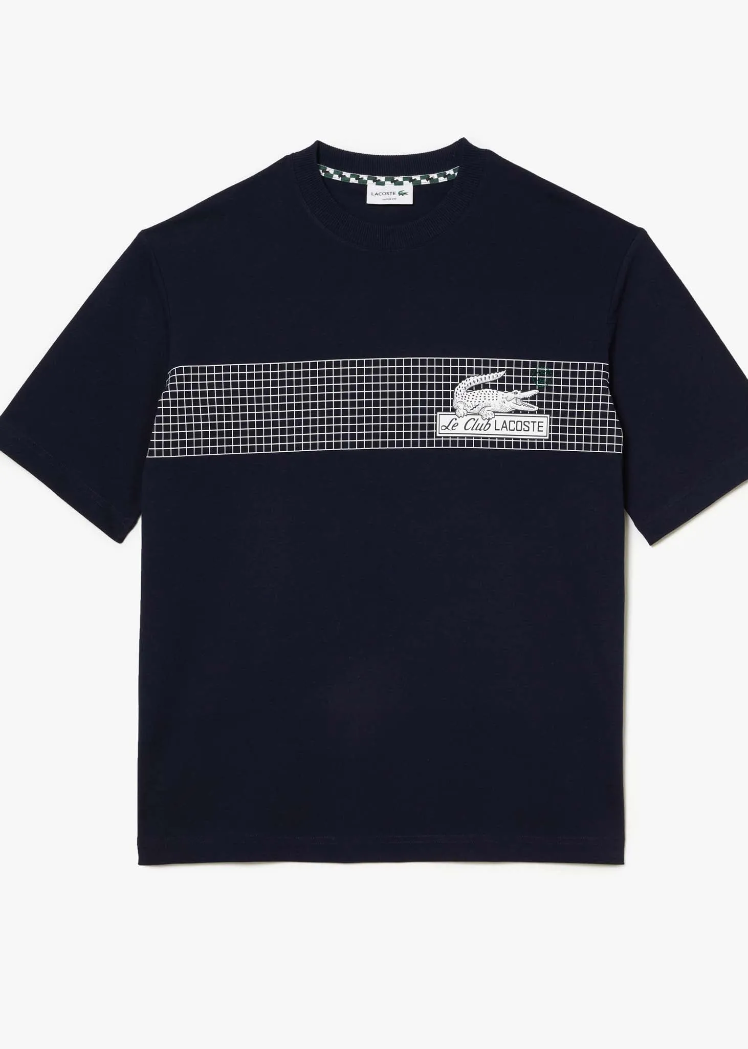 Stripe t-shirt - navy blue