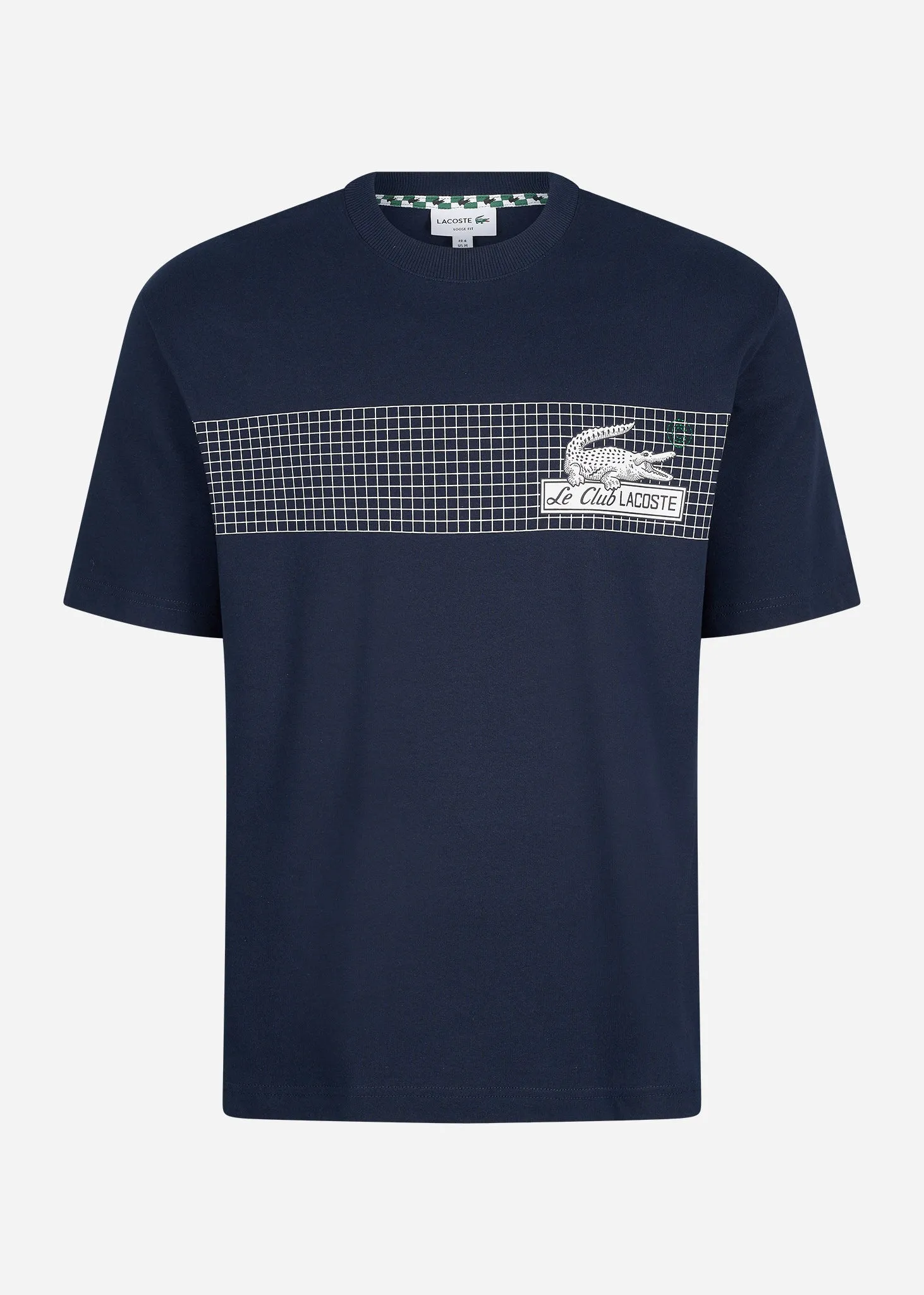 Stripe t-shirt - navy blue