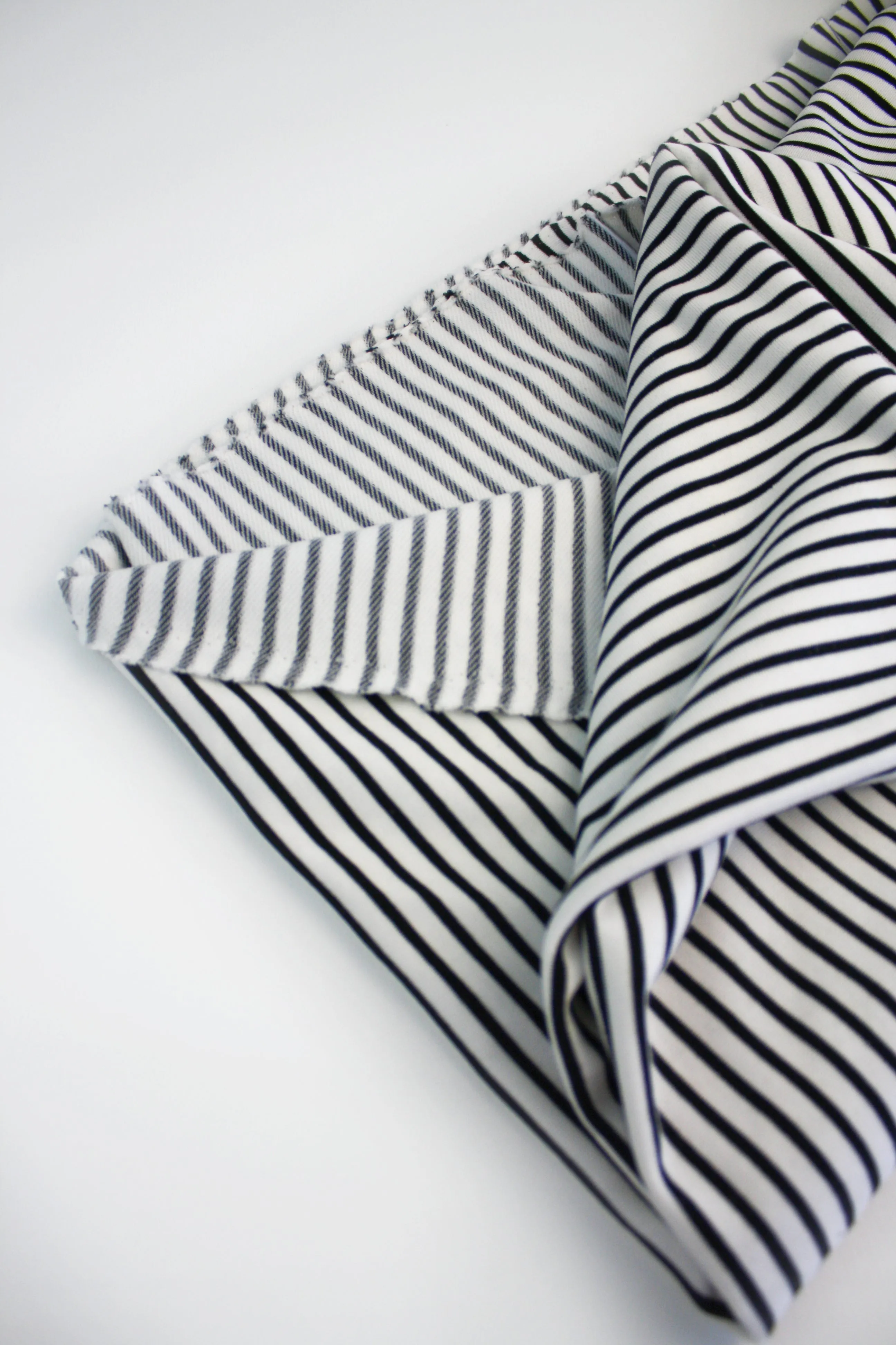 Stripe Terry Sweatshirting | Black Candy Stripe