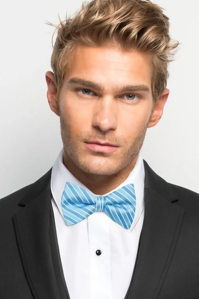 Striped Bow Tie - All Dressed Up, Tuxedo Rental