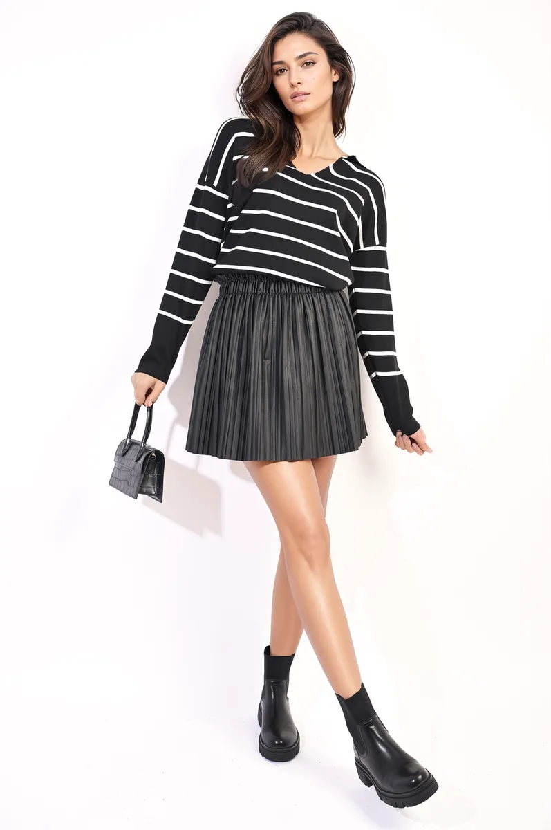 Striped Knitted Jumper